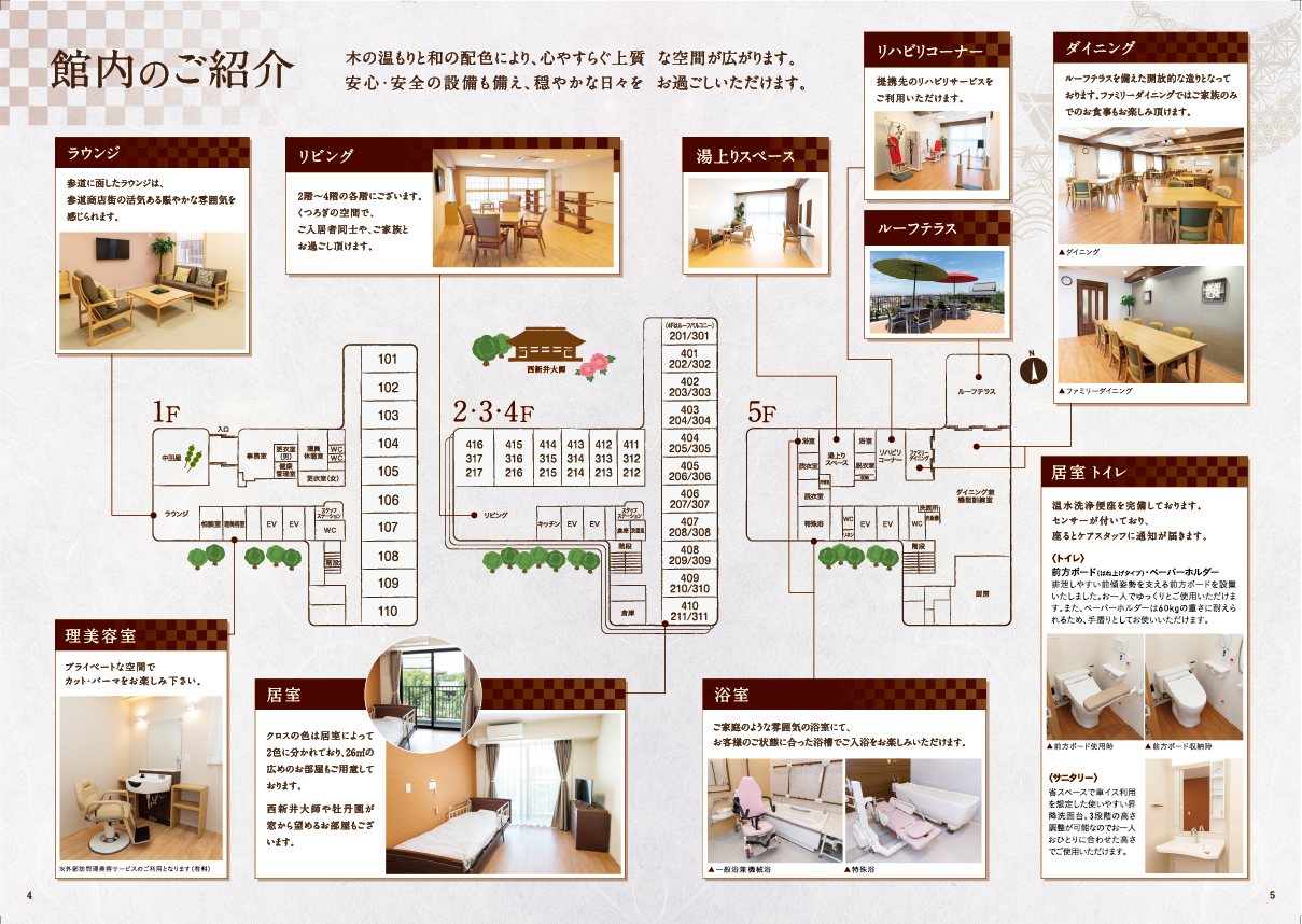 館内のご案内